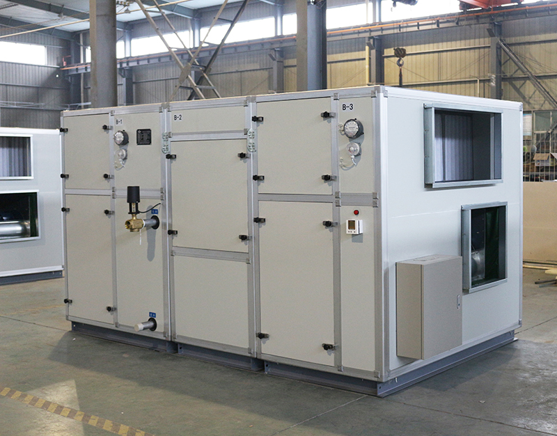 冷凝排風熱回收全新風空調機組的工作原理